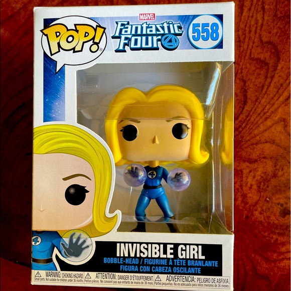 Funko Pop! Marvel Fantastic Four Invisible Girl - Picture 1 of 2